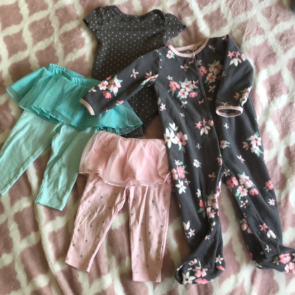 9M Baby girl Carters bundle